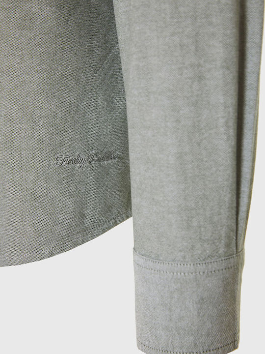 Long Sleeve Shirt Regular Fit Khaki