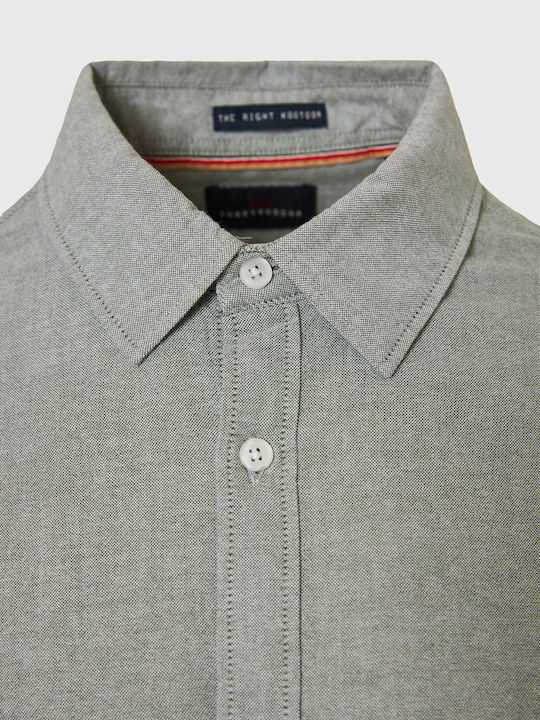 Long Sleeve Shirt Regular Fit Khaki