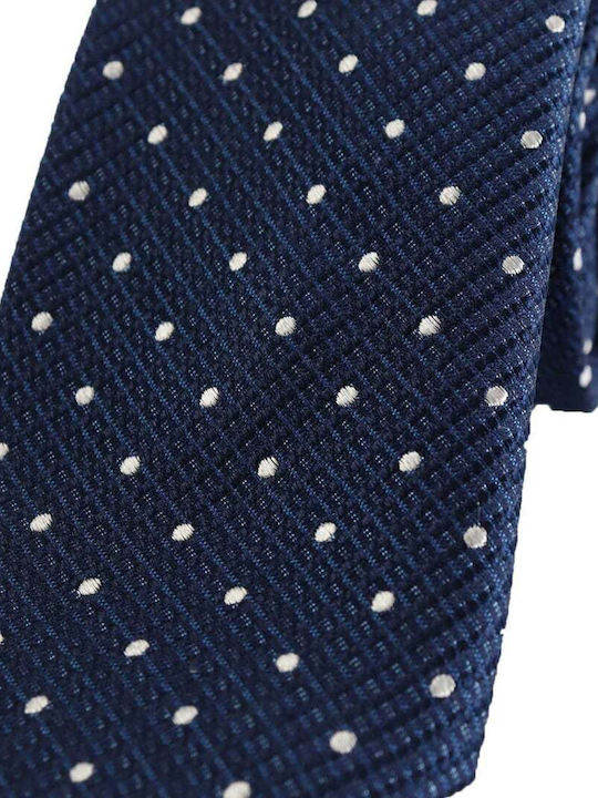 Michael Kors Ανδρική Γραβάτα με Σχέδια σε Μπλε Χρώμα