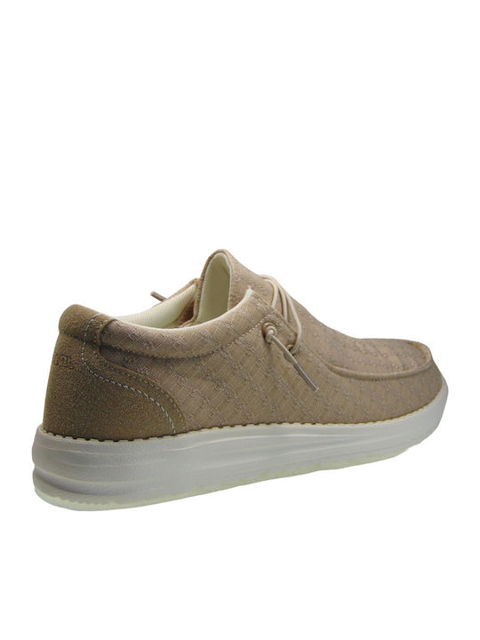 Jomix U1790-7 Ανδρικό Slip On Παπούτσι Σε Μπεζ Χρώμα 45871