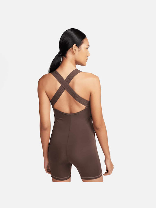 Nike Spaghetti Strap Bodysuit Baroque Brown