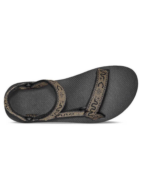 Herrensandalen Khaki/Black