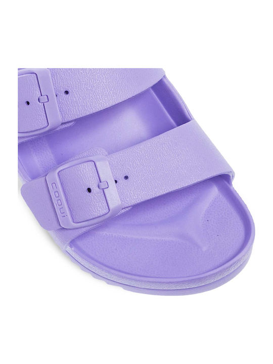 Slides σε Μωβ Χρώμα