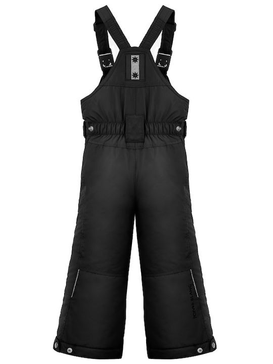 Poivre Blanc W23-1024-BBGL/A Kids Dungarees for Ski & Snowboard Black