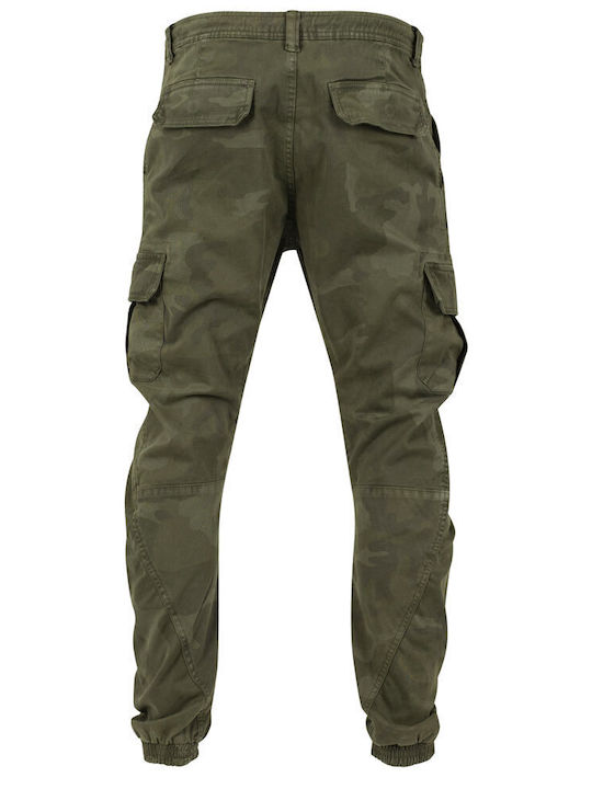 Мъжки панталони Urban Classics Camo Cargo Jogging Pants