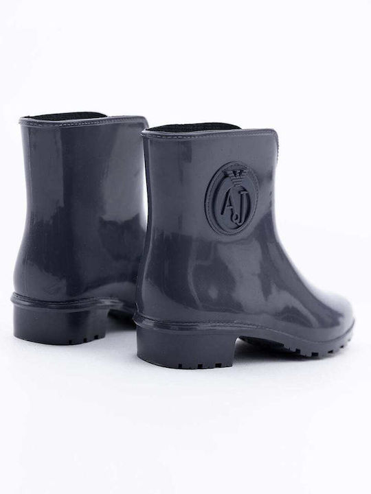 Armani Jeans Κοντές Γαλότσες Μωβ Q4553