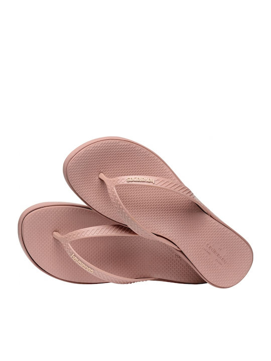 Havaianas High Platform Flip Flops Nude 4149329