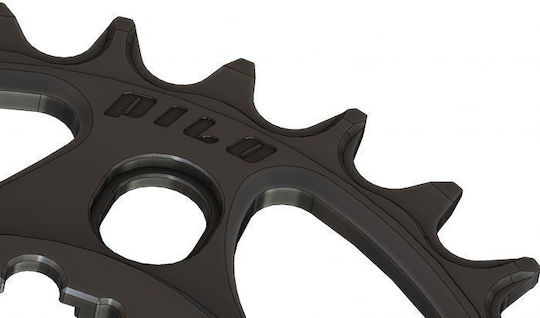 30t Narrow Wide Chainring For Sram Direct Dub Black Anodized