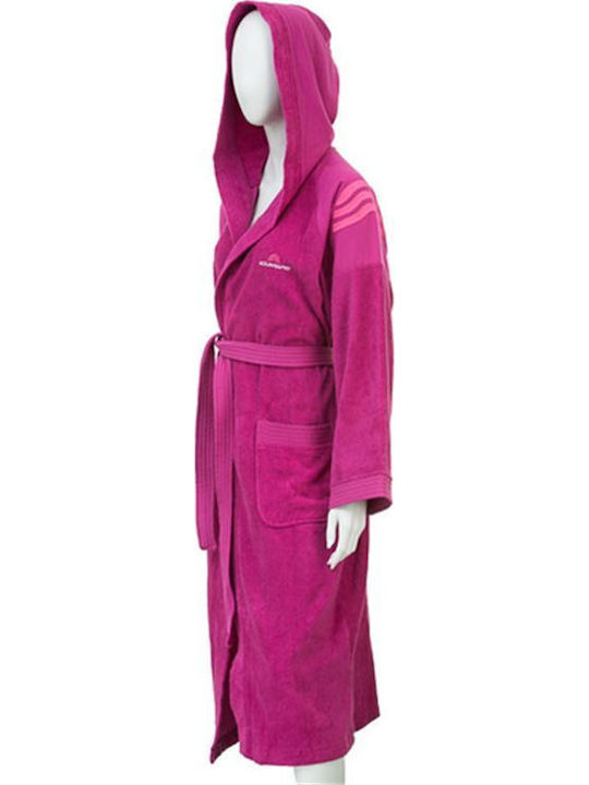 Aquarapid Μπουρνουζι Microterry Flyn Senior - Fuxia