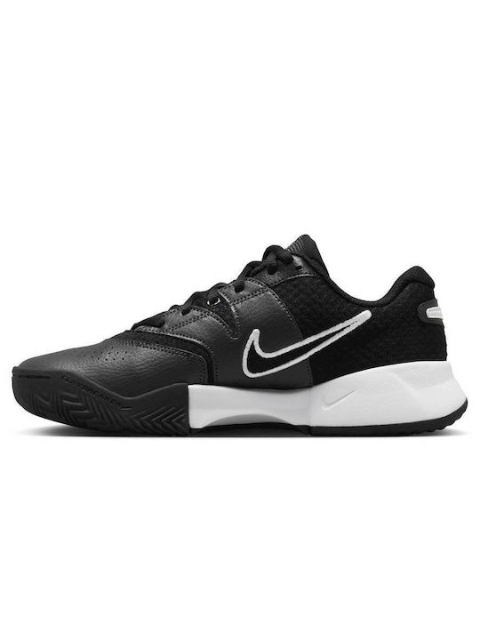Nike Court Lite 4 Tennisschuhe Tongelände Schwarz