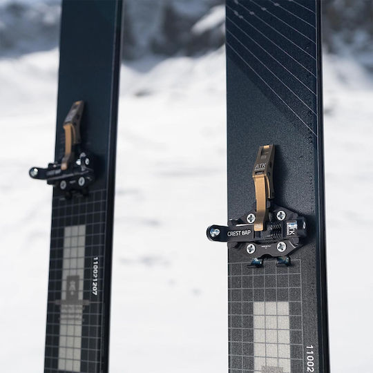 ATK 8 Ap Ski Bindings with Brake Width 91mm in Black Color