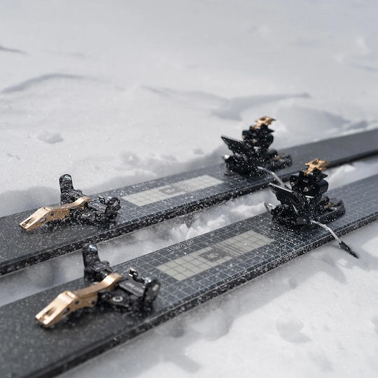 ATK 8 Ap Ski Bindings with Brake Width 91mm in Black Color