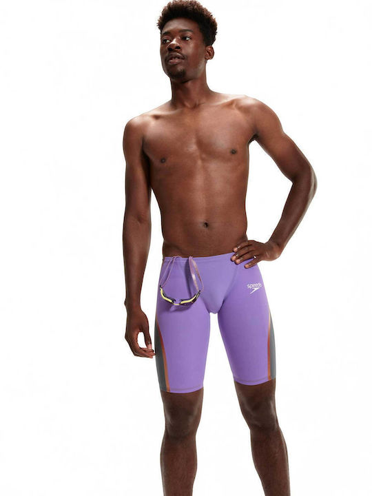 Speedo 11976H545 Men's Competition Jammer Purple
