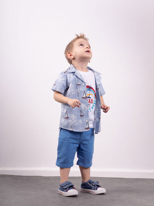 Hashtag Kids Set with Shorts Summer 4pcs chiel