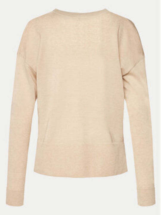 GAP Women's Long Sleeve Pullover Beige