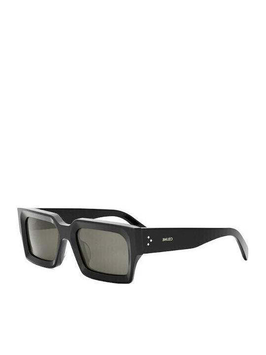 Celine Damen Sonnenbrille mit Schwarz Kunststoff Gestell und Gray Linse CL40280U-01A