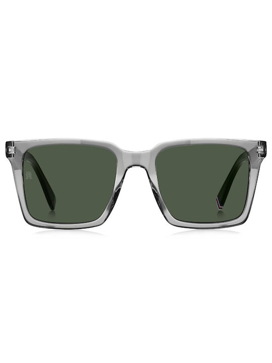 Tommy Hilfiger Sonnenbrillen mit Gray Rahmen und Grün Linse TH2067/S KB7/QT