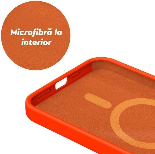 Lemontti 360 Full Cover Πορτοκαλί (iPhone 15 Pro Max)
