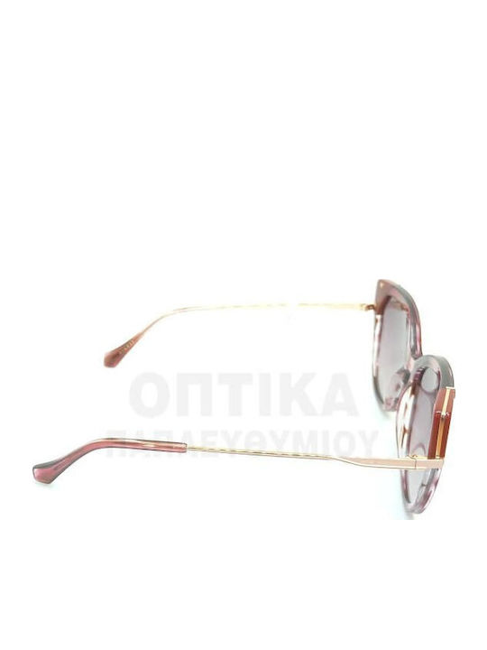 Ana Hickmann Women's Sunglasses with Multicolour Frame and Gray Gradient Lens AH9339 P03