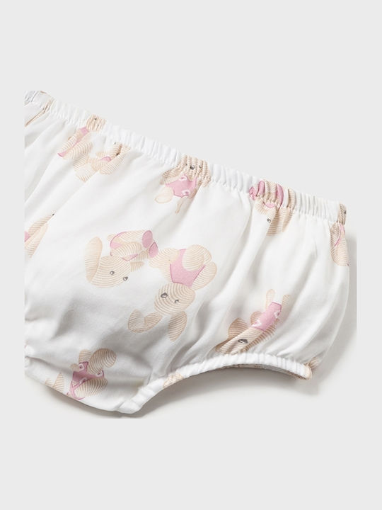 Kinderkleid Kurzärmelig Satin Pink