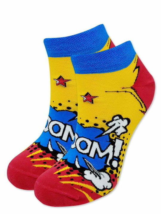 Axidwear Pop Art Κάλτσες Πολύχρωμες Axidwear Pop Art Κάλτσες Πολύχρωμες