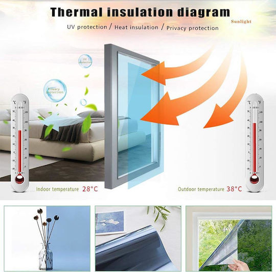 Autocolant Decorativ Sticlă 1buc 60x200buc