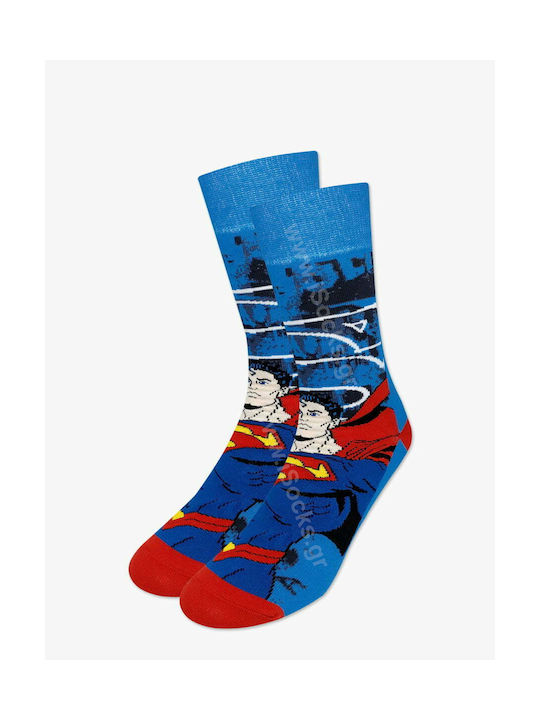 DC Superman Socks Light Blue