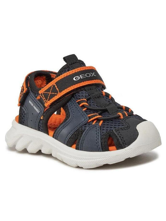 Geox Kids' Sandals J Sandal Gray