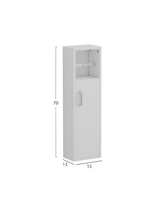 HomeMarkt Floor Paper Holder White