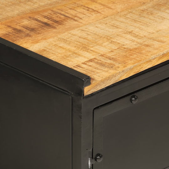 vidaXL Πάγκος με Νιπτήρα Μ55xΒ35xΥ60cm Καφέ