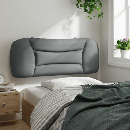 vidaXL Stoff-Kopfstütze Für Betten Helle Graue Farbe 100x48cm