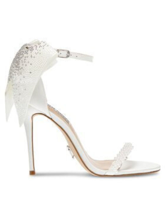 Fabric Women's Sandals Beige