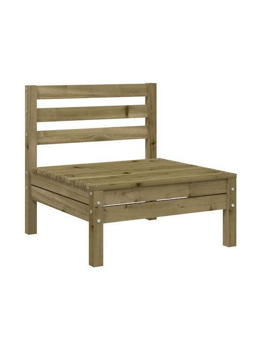 Canapea Cu Patru Locuri De Exterior Din Lemn 63x60x62,5cm