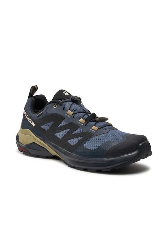 X Adventure Herren Sportschuhe Trail Running Gray Wasserdicht mit Gore-Tex-Membran
