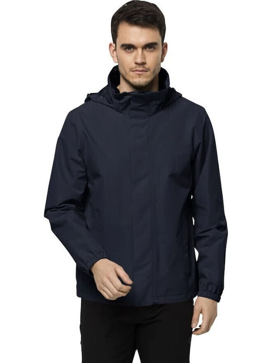 Jack Wolfskin Μπουφάν Navy Μπλε