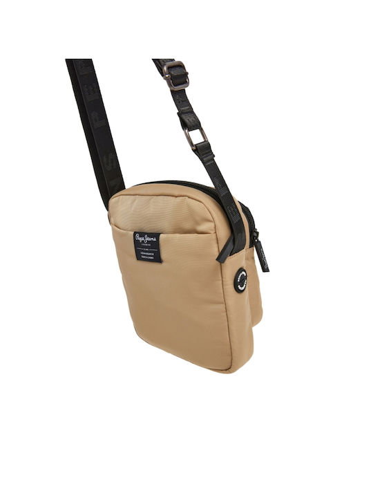 Pepe Jeans Herrentasche Schulter / Crossbody Beige