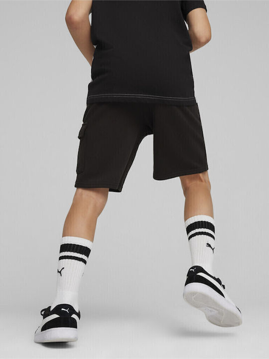Kids' Athletic Shorts/Bermudas Jr Ess Black
