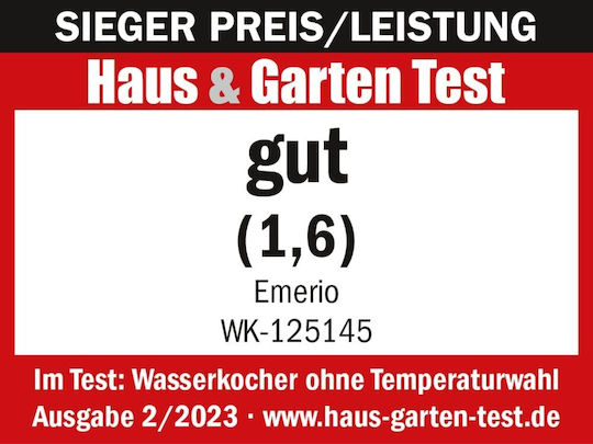 Emerio Reisekessel 1.2Es 2200W Schwarz