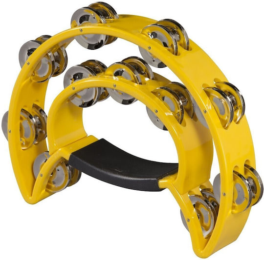 Peace Tm-2b Yellow Plastic Hand Tambourine