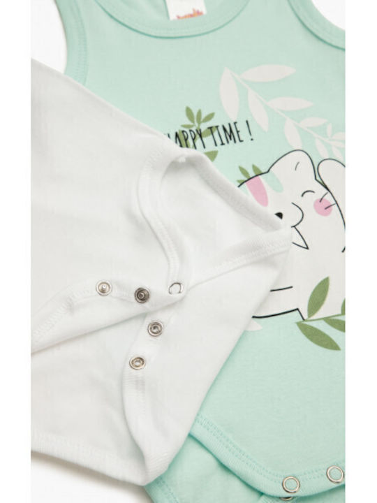Minerva Meow Ärmellos White 2Stück