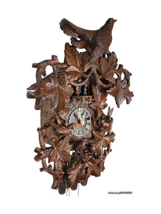 Cuckoo Clock, Carved Style Handmade, Pendants