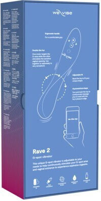 We-vibe Rave 2 Blue Vibrator