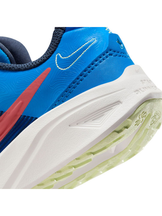 Star Runner Star Runner 4 NN Kids Sports Shoes Running with Laces Light Photo Blue / Summit White / Thunder Blue / Adobe