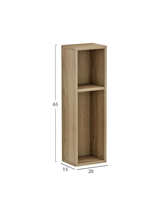 Комод Bonen Дървен Бежов 20x15x65см
