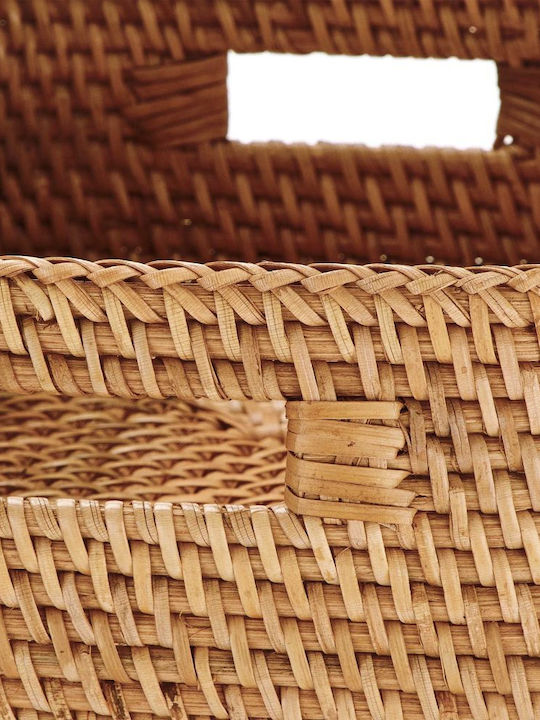 Butlers Decorative Basket Wicker with Handles Beige 23cm