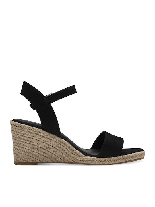 Anatomic Women's Ankle Strap Platforms Black