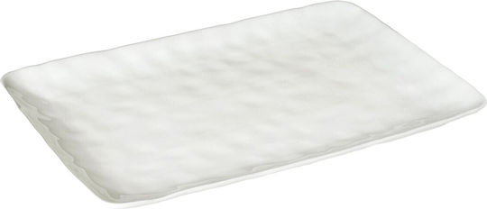 Cryspo Trio Serving Platter Oval made of Porcelain White 39x26.5cm