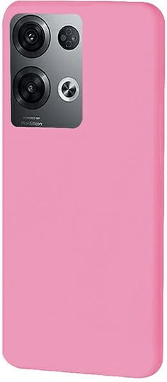 Beline Back Cover Σιλικόνης Ροζ (Oppo Reno8 Pro)