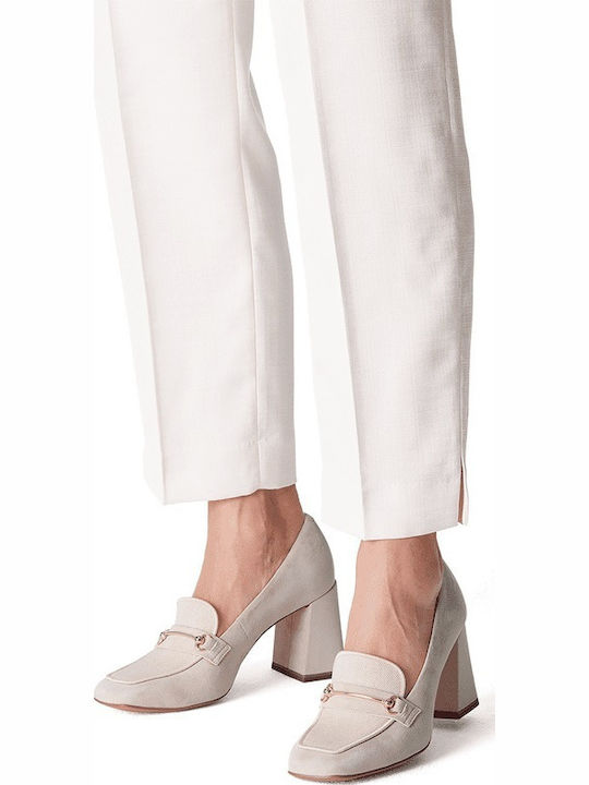 Anatomic Leather Beige Heels