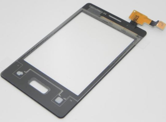 LG Screen with Touch Mechanism for LG E400 (Black)